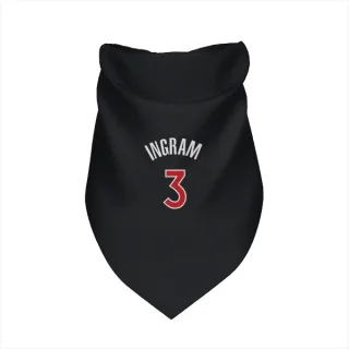 Toronto Raptors Brandon Ingram Black  Red Dog & Cat Pet Bandana