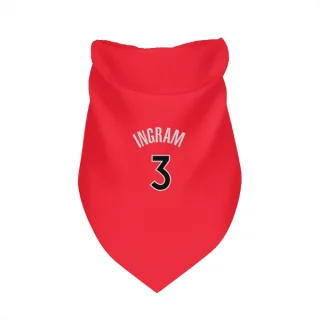 Toronto Raptors Brandon Ingram Red  Dog & Cat Pet Bandana