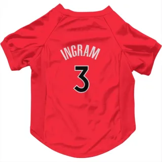 Toronto Raptors Brandon Ingram Red  Dog & Cat Pet Jersey
