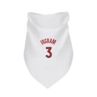 Toronto Raptors Brandon Ingram White  Dog & Cat Pet Bandana