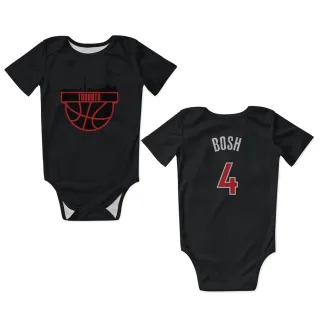 Toronto Raptors Chris Bosh Black  Red Newborn & Infant Bodysuit