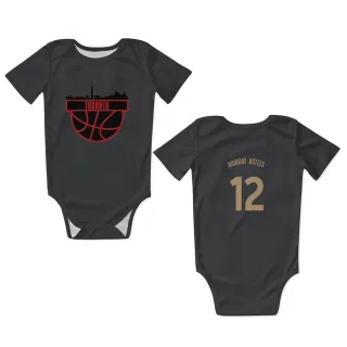 Toronto Raptors Collin Murray-Boyles Black  Newborn & Infant Bodysuit