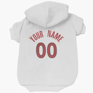 Toronto Raptors Custom White   Dog & Cat Pet Hoodie