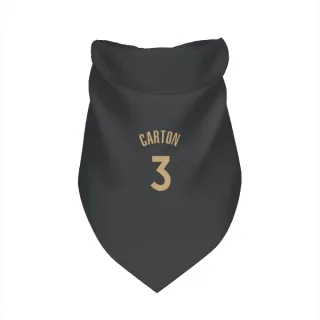 Toronto Raptors D.J. Carton Black  Dog & Cat Pet Bandana