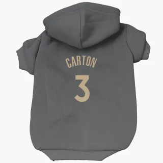 Toronto Raptors D.J. Carton Black  Dog & Cat Pet Hoodie
