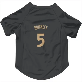 Toronto Raptors Immanuel Quickley Black  Dog & Cat Pet Jersey