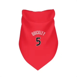 Toronto Raptors Immanuel Quickley Red  Dog & Cat Pet Bandana