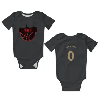 Toronto Raptors Javon Freeman-Liberty Black  Newborn & Infant Bodysuit