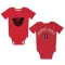 Toronto Raptors Javon Freeman-Liberty Red  Newborn & Infant Bodysuit
