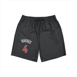 Toronto Raptors Scottie Barnes Black  Red Unisex Shorts