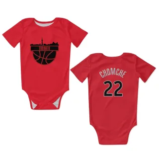 Toronto Raptors Ulrich Chomche Red  Newborn & Infant Bodysuit