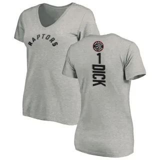Women's Toronto Raptors Gradey Dick Ash Backer T-Shirt